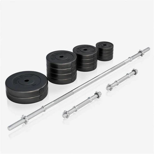 Bänkpress Paket 70 kg – Skivstång, Vikter & Bänk för Hemmagym