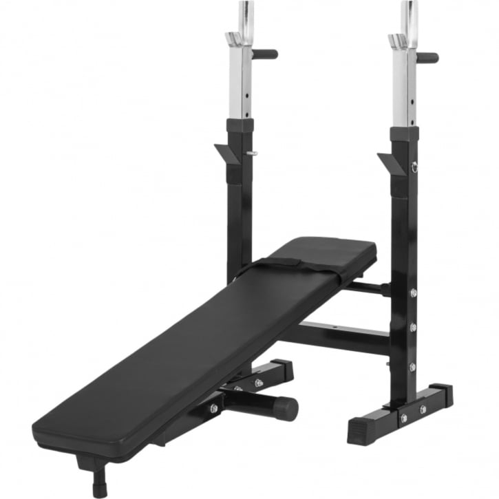 Bänkpress Paket 100 kg – Skivstång, Vikter & Bänk för Hemmagym