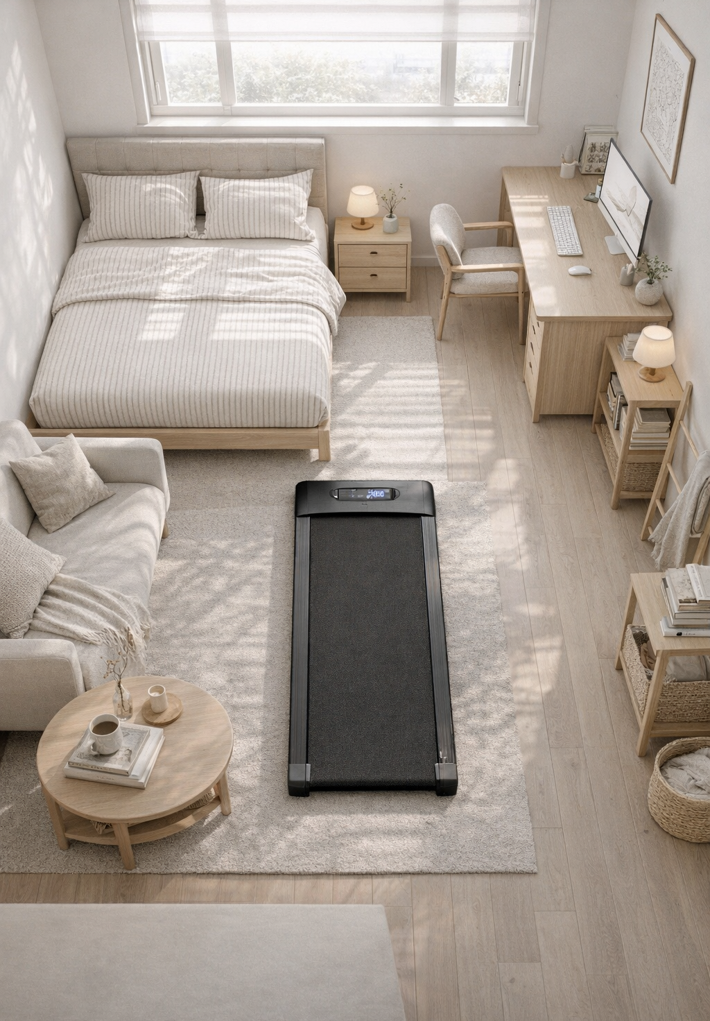 Gymbolaget WalkPad Pro – Gå & Löpband med 12 % Lutning