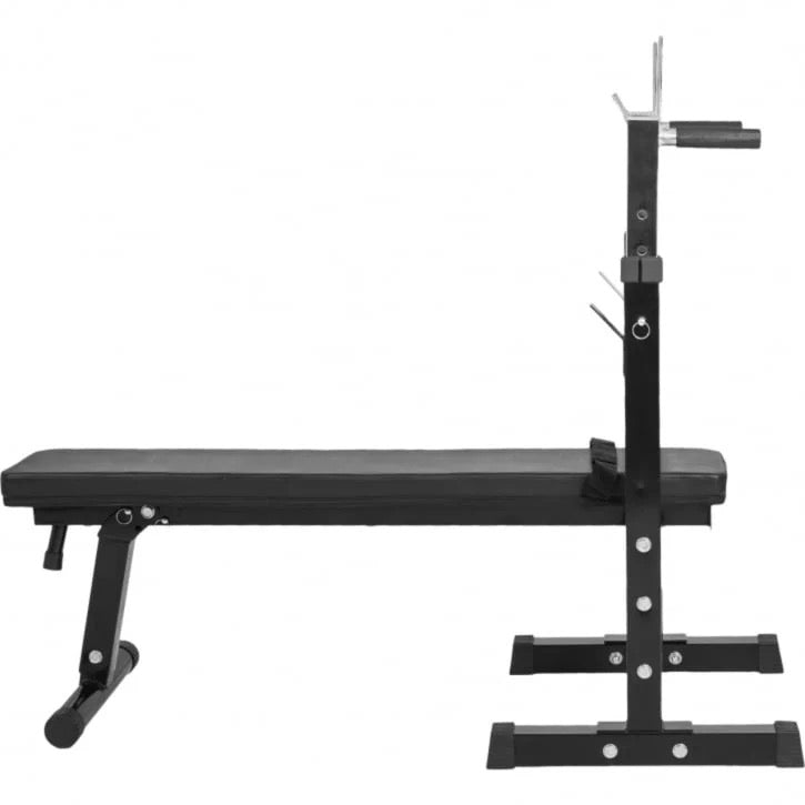 Bänkpress Paket 38 kg – Skivstång, Vikter & Bänk för Hemmagym