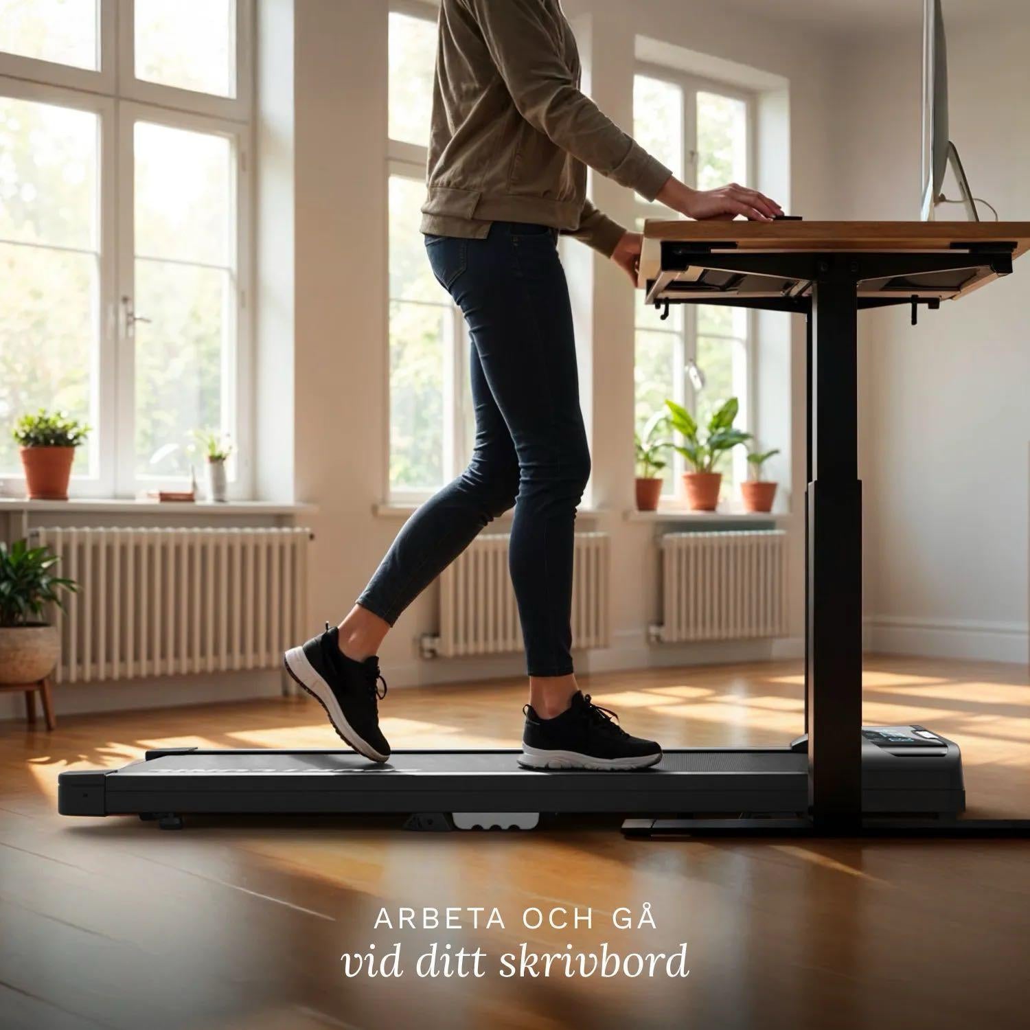 Gymbolaget WalkPad Pro – Gå & Löpband med 12 % Lutning