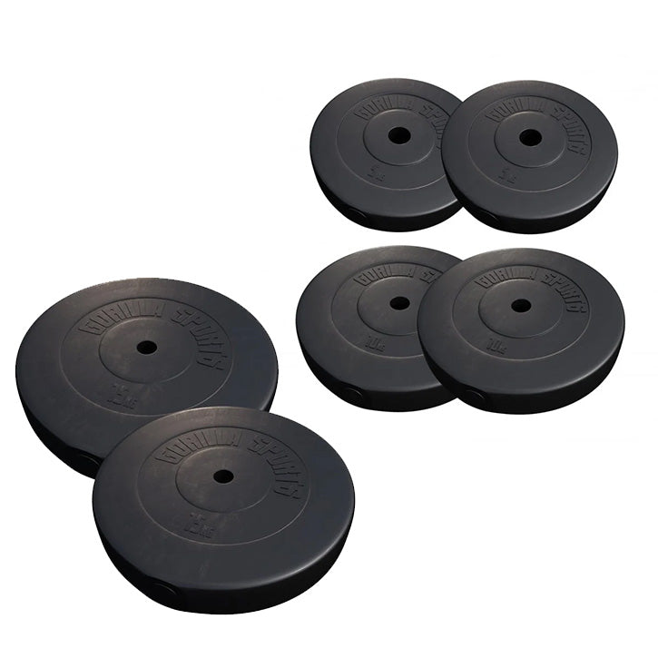 Bänkpress BLACK/WHITE Skivstång 60kg